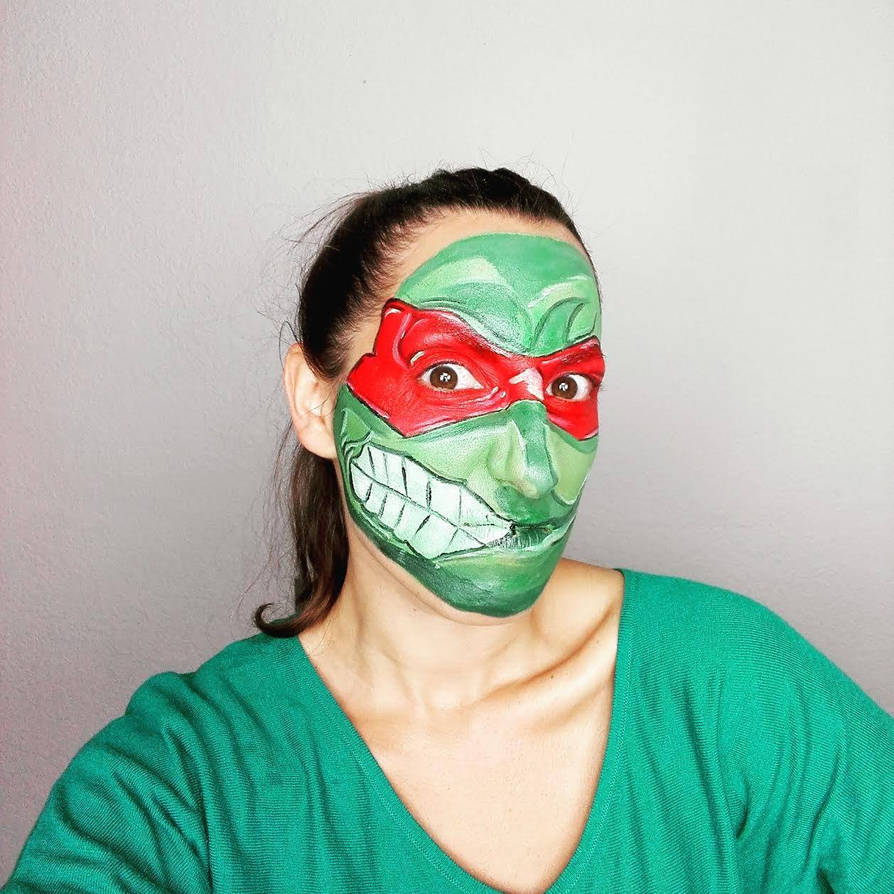 Turtle Makeup Turtle Ninja Makeup by SarahMagicMakeup on DeviantArt