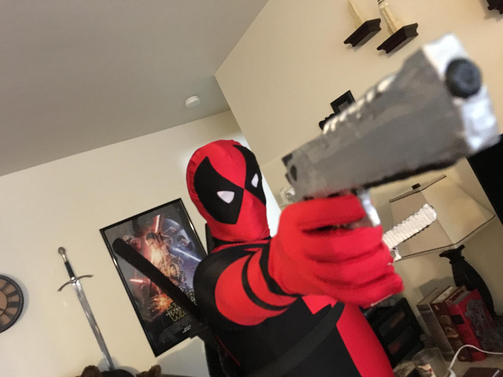 Deadpool Iconic Weapons Deadpool Cosplay with Weapons by j0wey on DeviantArt