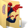 Ultimate Spiderman Cartoon Icon Folder