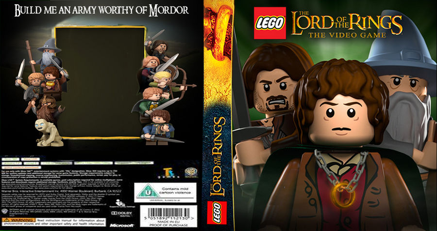 Lego Lord of the Rings The Video Game Cover by GreedLin on DeviantArt