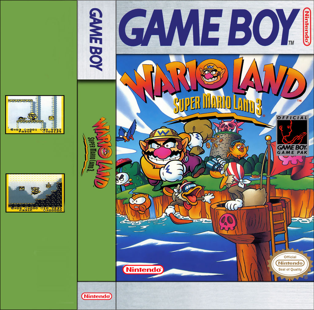 Mario For Gameboy Gameboy Cassette Case - Super Mario land 3 by GreedLin on DeviantArt