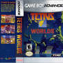 Gameboy Cassette Cover - Tetris Worlds