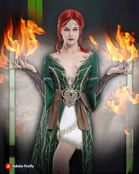 I am the goddess of fire