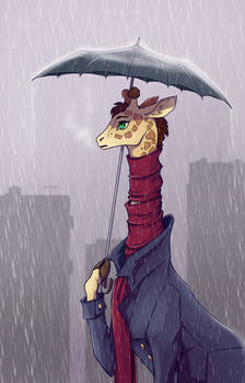 Melancholic Giraffe