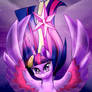 Rainbow-Powered Twilight Sparkle