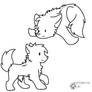 Puppy Lineart-Paint-