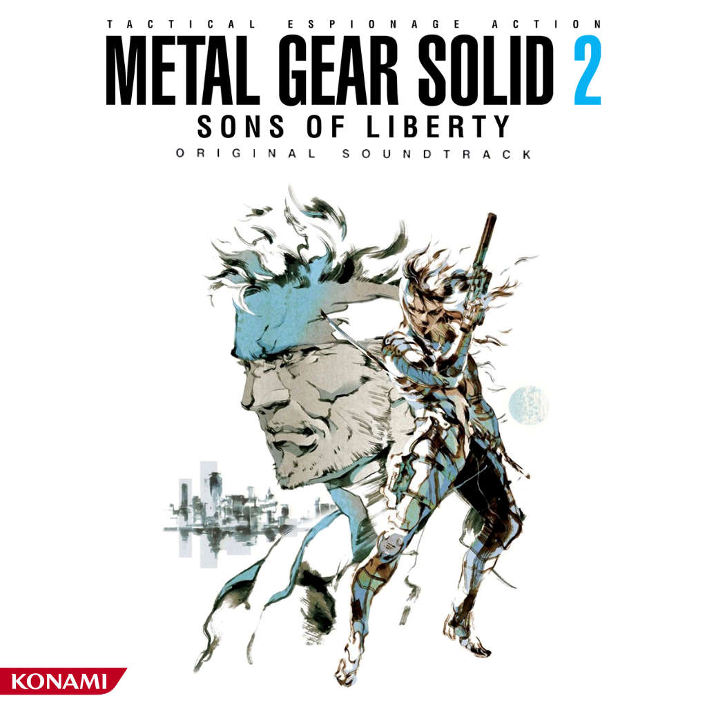 Metal Gear Solid 2 Cover