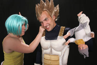 Vegeta Plays Rough