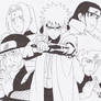 The Five Hokages inked