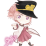 Akaza Akari Jotaro Pose Transparente Background