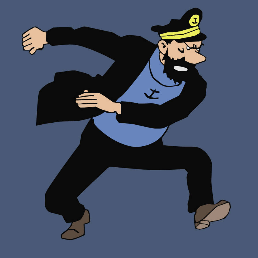 Computer Captain Haddock Computer Captain Haddock by FalseReflex on DeviantArt