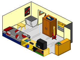 Bedroom Isometric