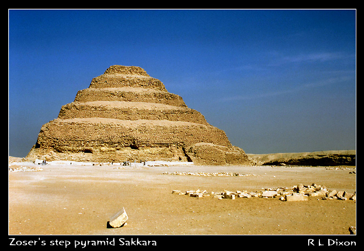 Zosers step pyramid