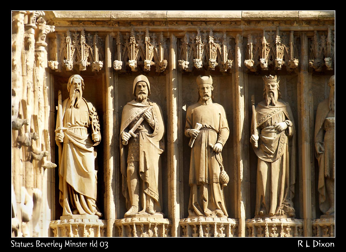 Statues Beverley Minster rld03