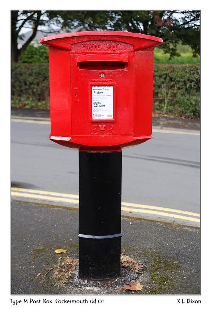 Post Box D Type M Post Box Cockermouth rld 01 dasm by richardldixon on DeviantArt