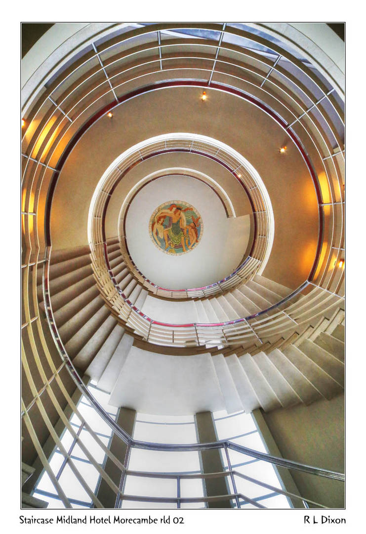 Staircase Midland Hotel Morecambe rld 02 dasm by richardldixon