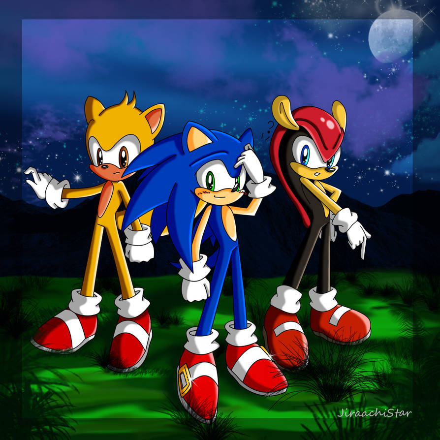 Sonic, Mighty, and Ray :3 by JiraachiStar on DeviantArt
