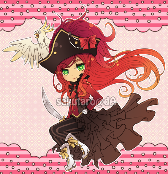 Adoptables AUCTION 01: Pirate Queen [CLOSED]