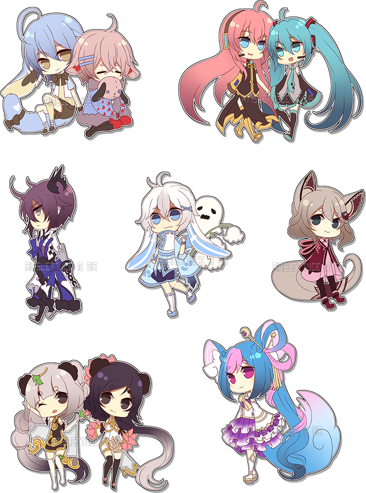 Paperdoll Chibis Batch2