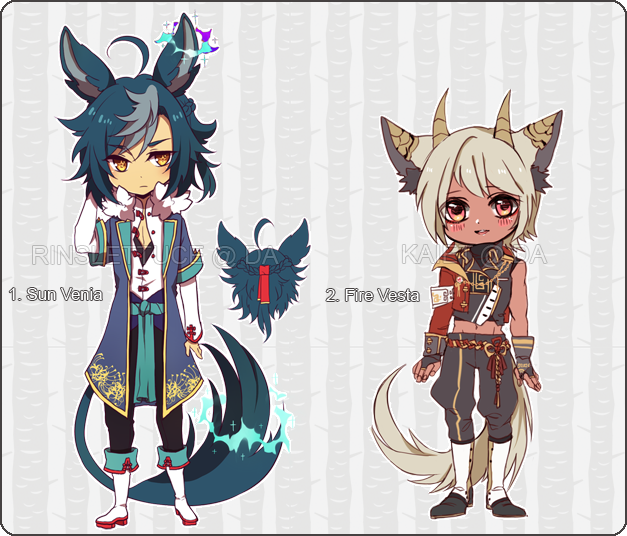 Original Species Collab: Venia+Vesta [CLOSED]