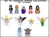 Ah My Goddess Sprite Series