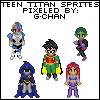 Teen Titans Sprite Series