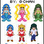 Mermaid Melody Sprite Series