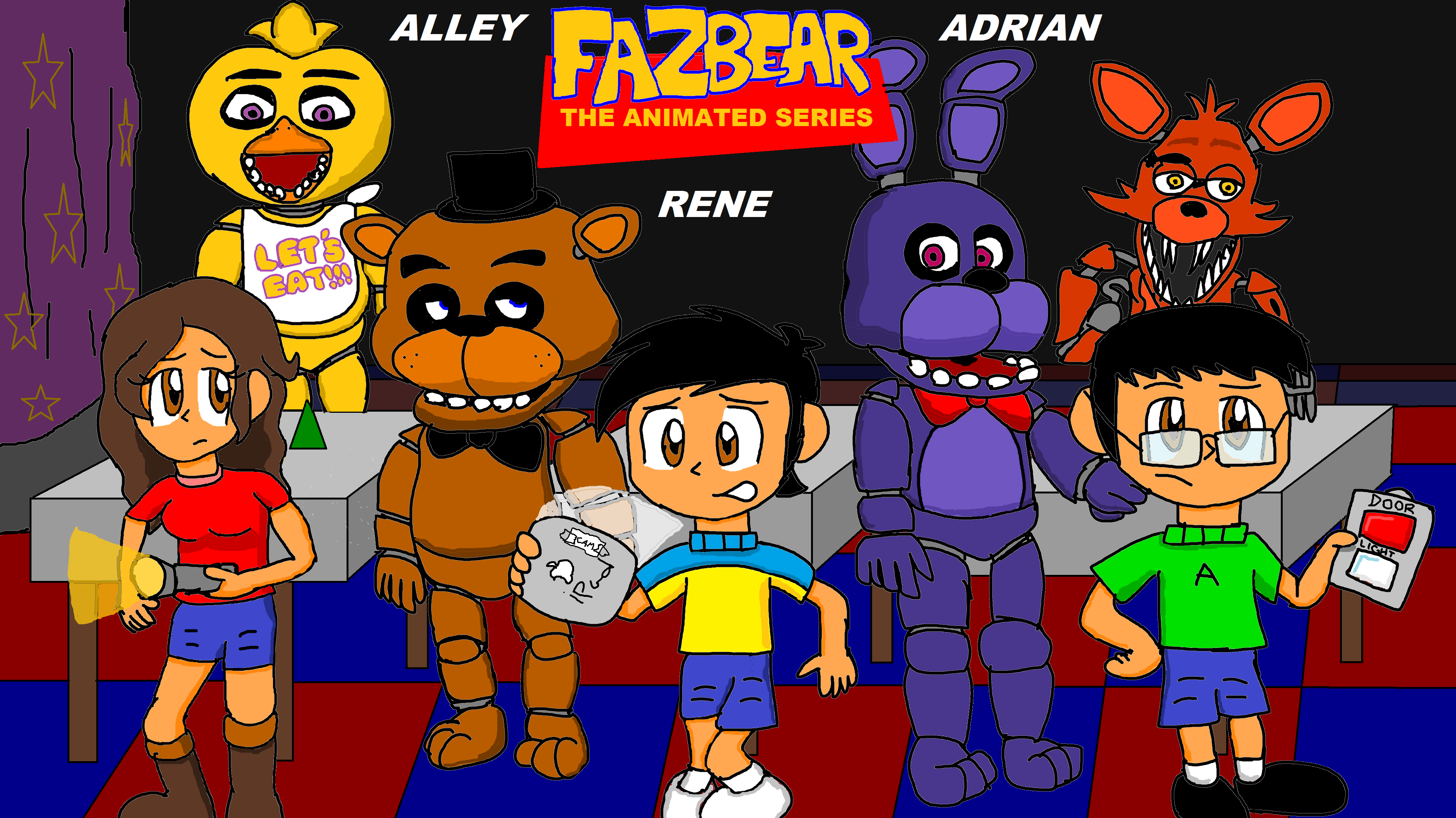 fnaf 1 cam 1A by LuchoGamesRPG on DeviantArt