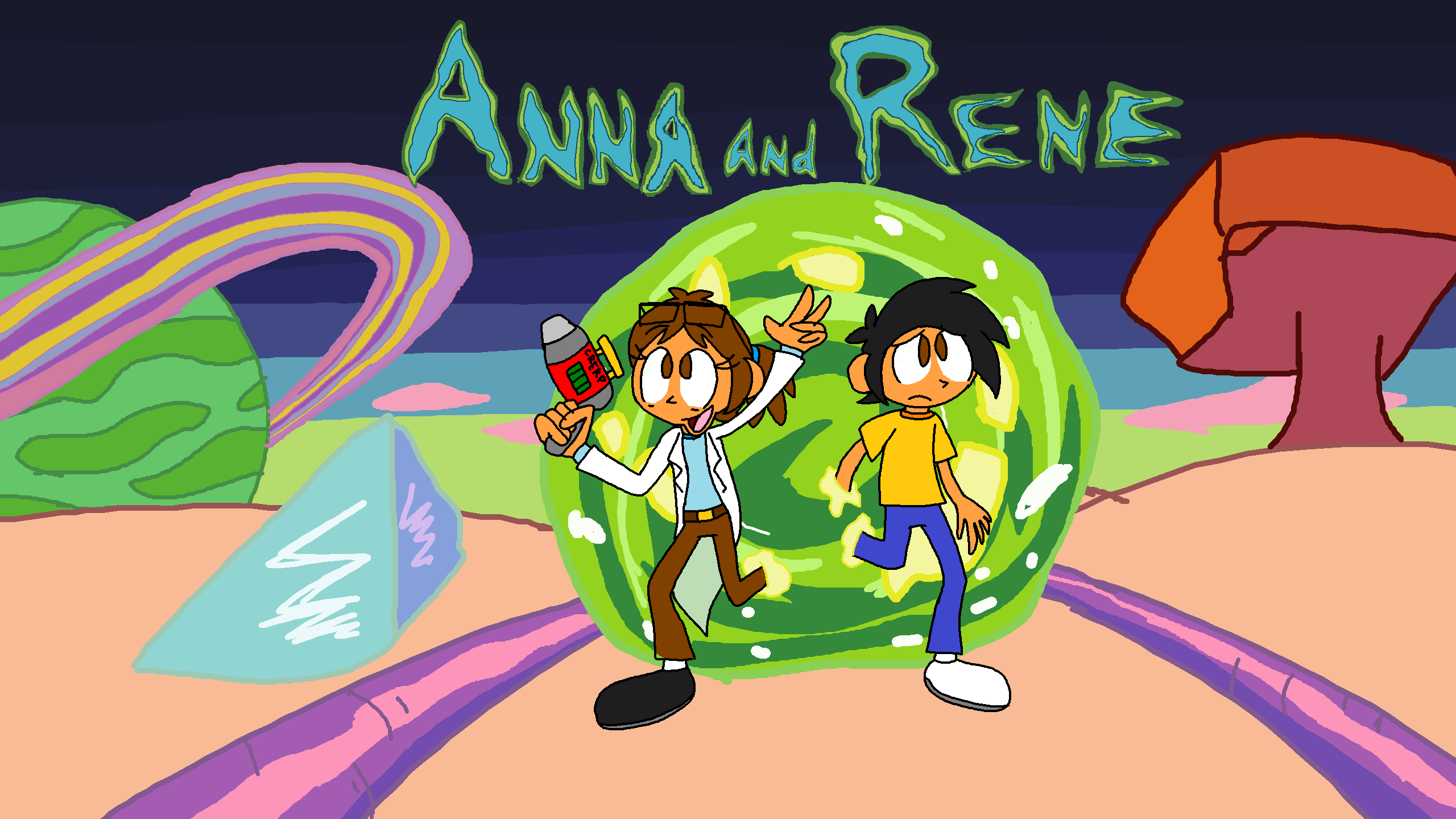 Anna and Rene by Lego8Gamer on DeviantArt