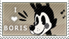 Boris The Wolf Stamp Fan (F2U)