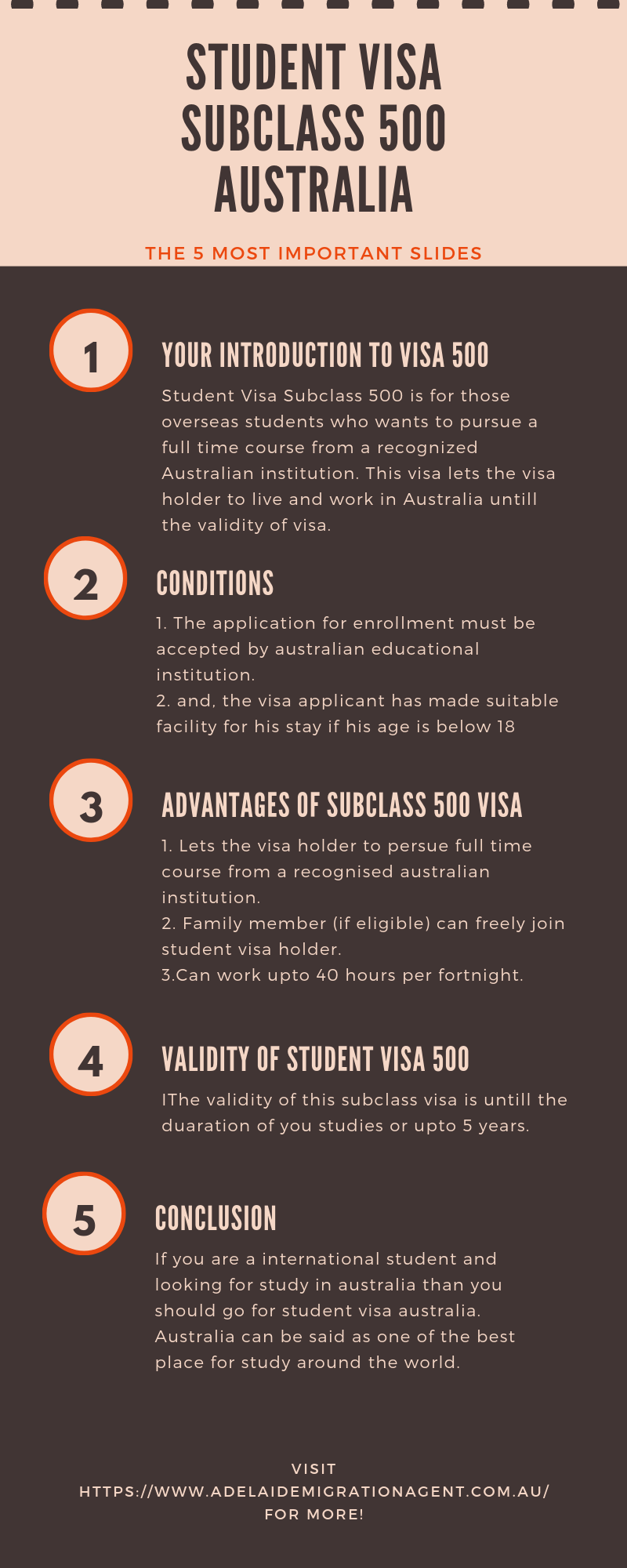 Instruere locker påske 5 Important Conditions -Student Visa Subclass 500 by migrationagentadelai  on DeviantArt
