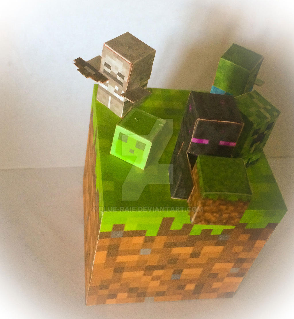 Minecraft Papercraft by Blue-Raie on DeviantArt