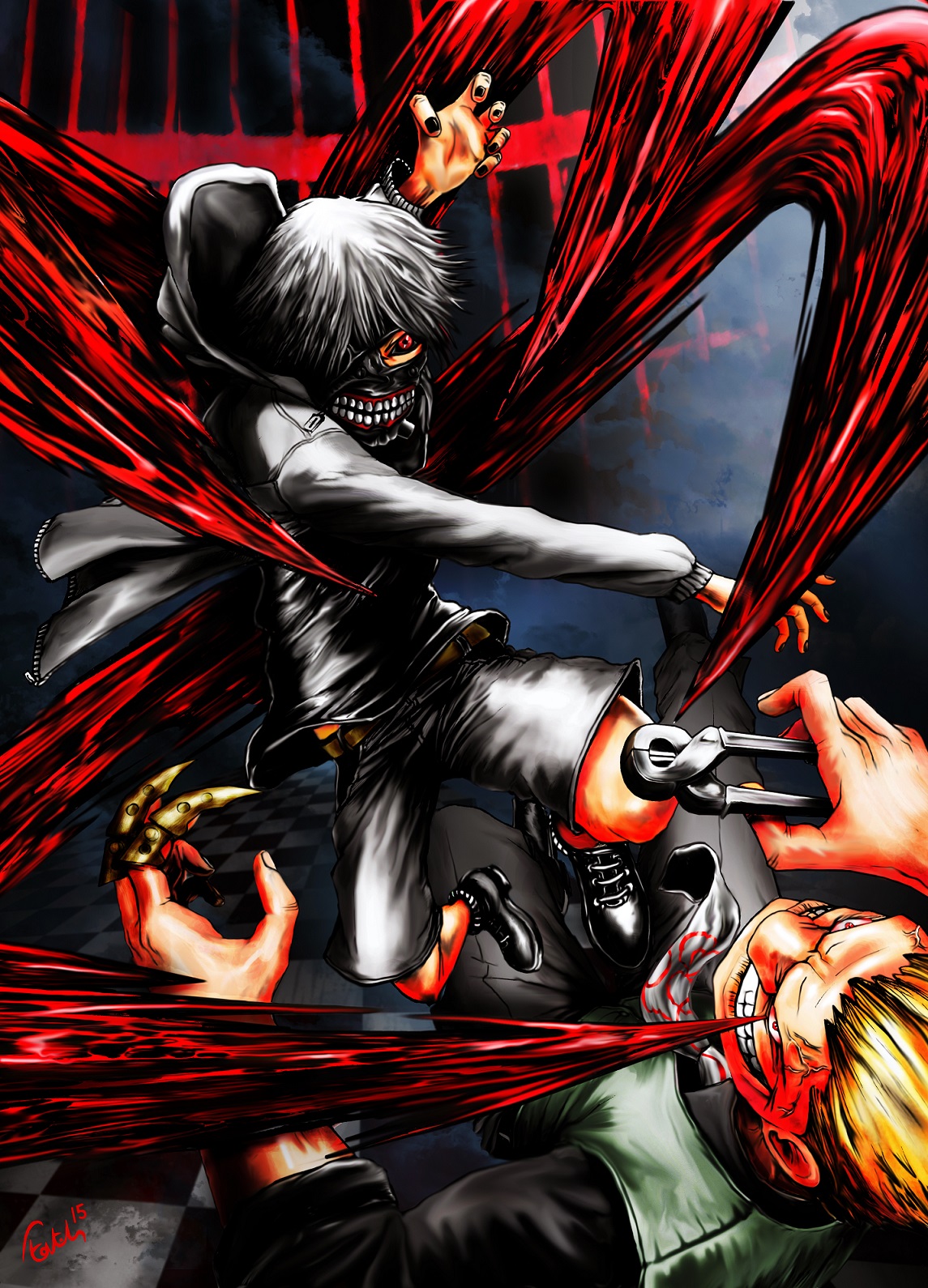 Tokyo Ghoul - Kaneki Jason by FLMN on DeviantArt