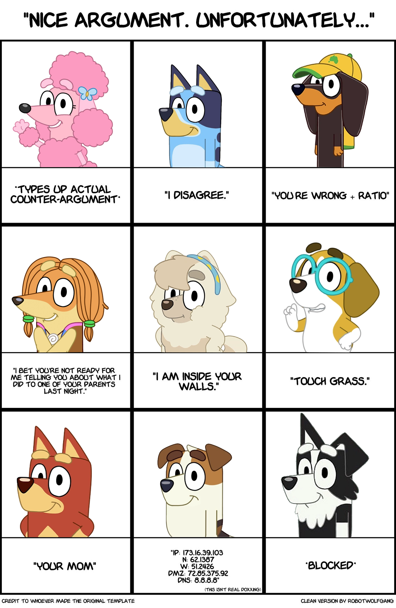 Nice argument by 2Cool2sayit on DeviantArt