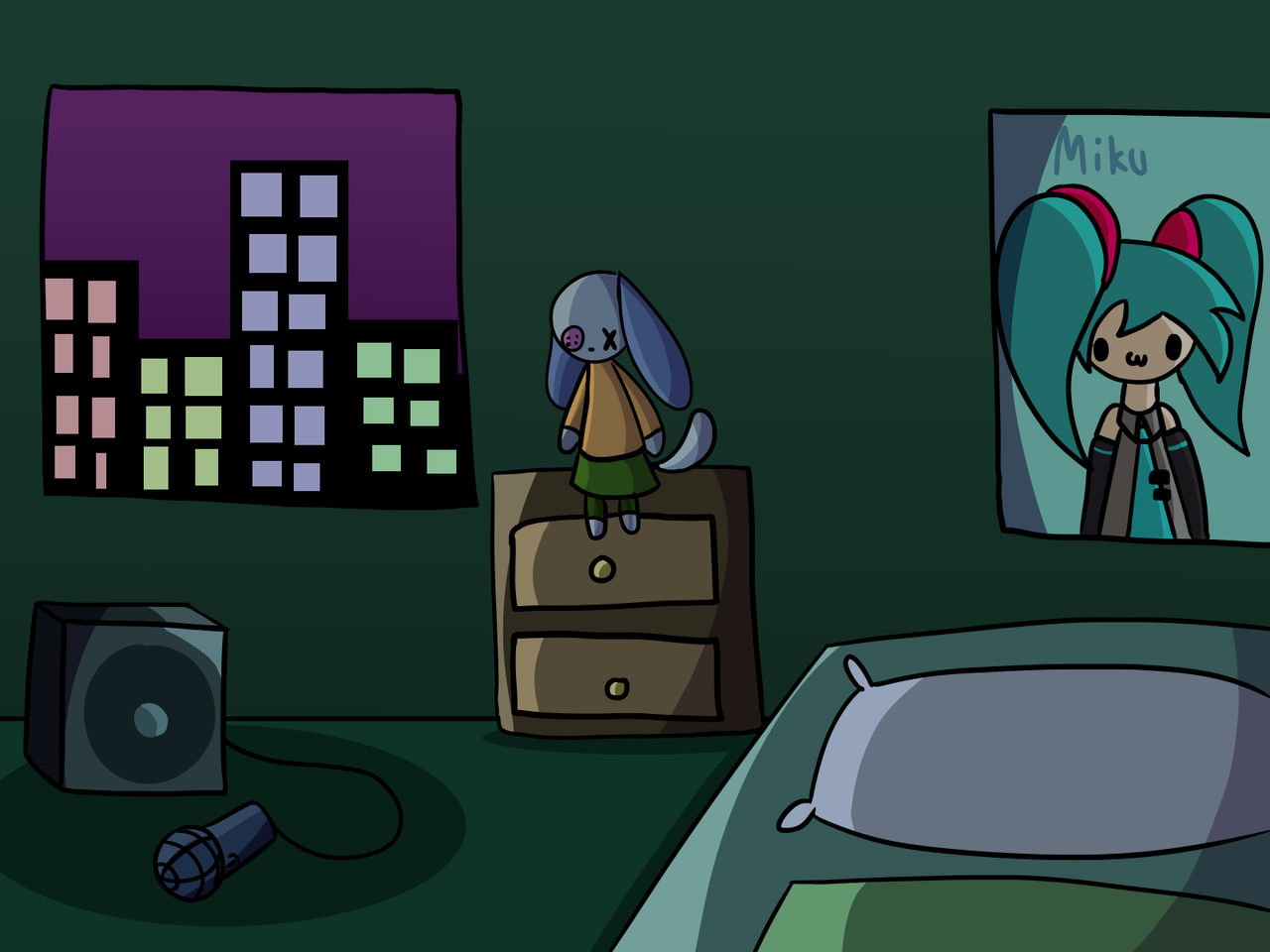 FNF Confession Tutorial Background by 2Cool2sayit on DeviantArt