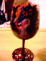 Hellsing Wine Glass hell hound