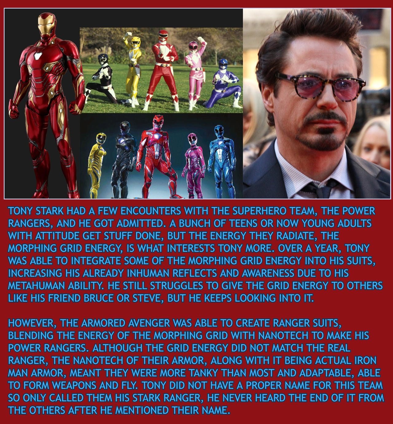 UH Mighty Morphin Stark Rangers by sonicdudes2000 on DeviantArt