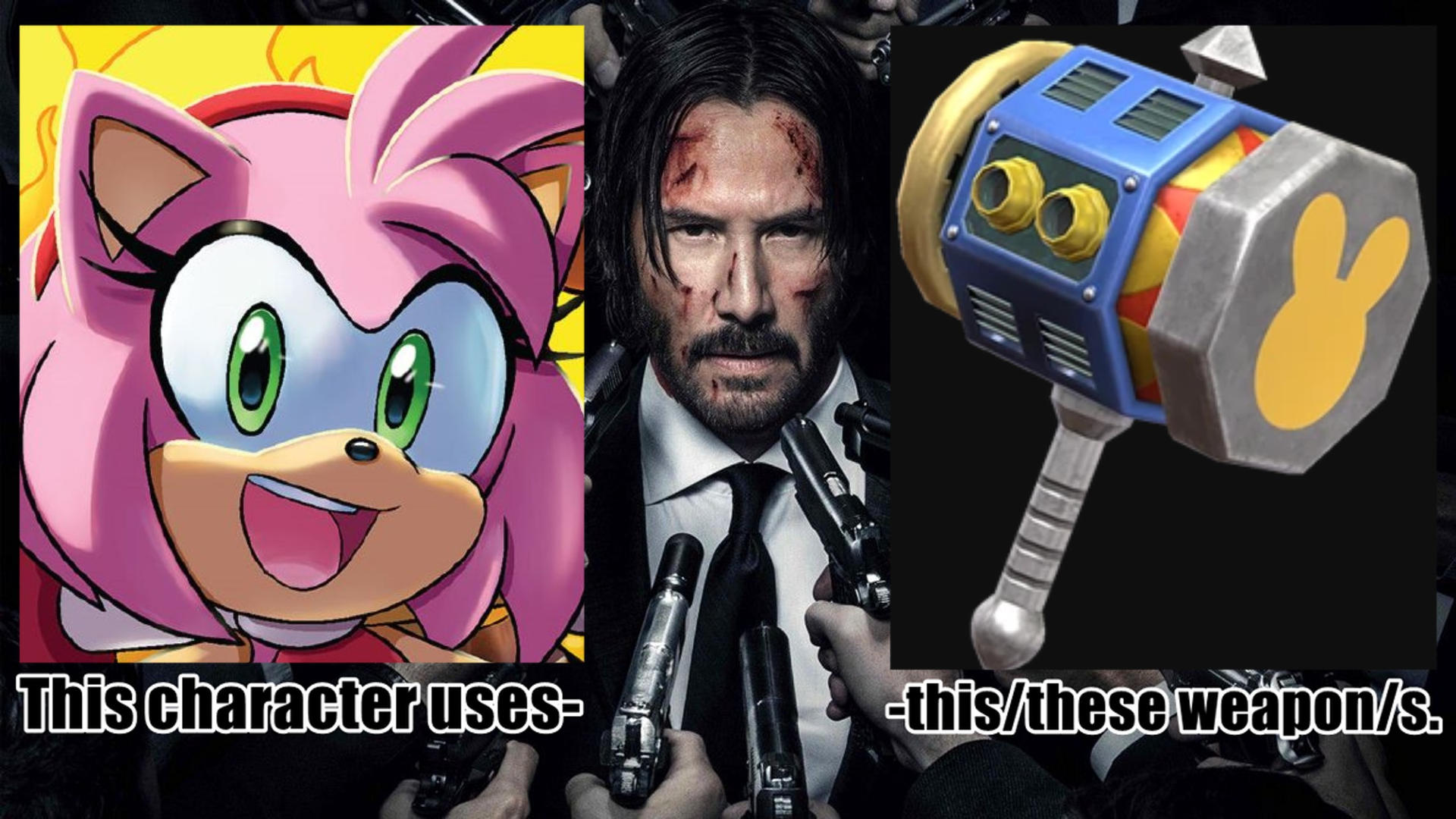 UH Amy Rose's Piko Piko Hammer MK2 by sonicdudes2000 on DeviantArt