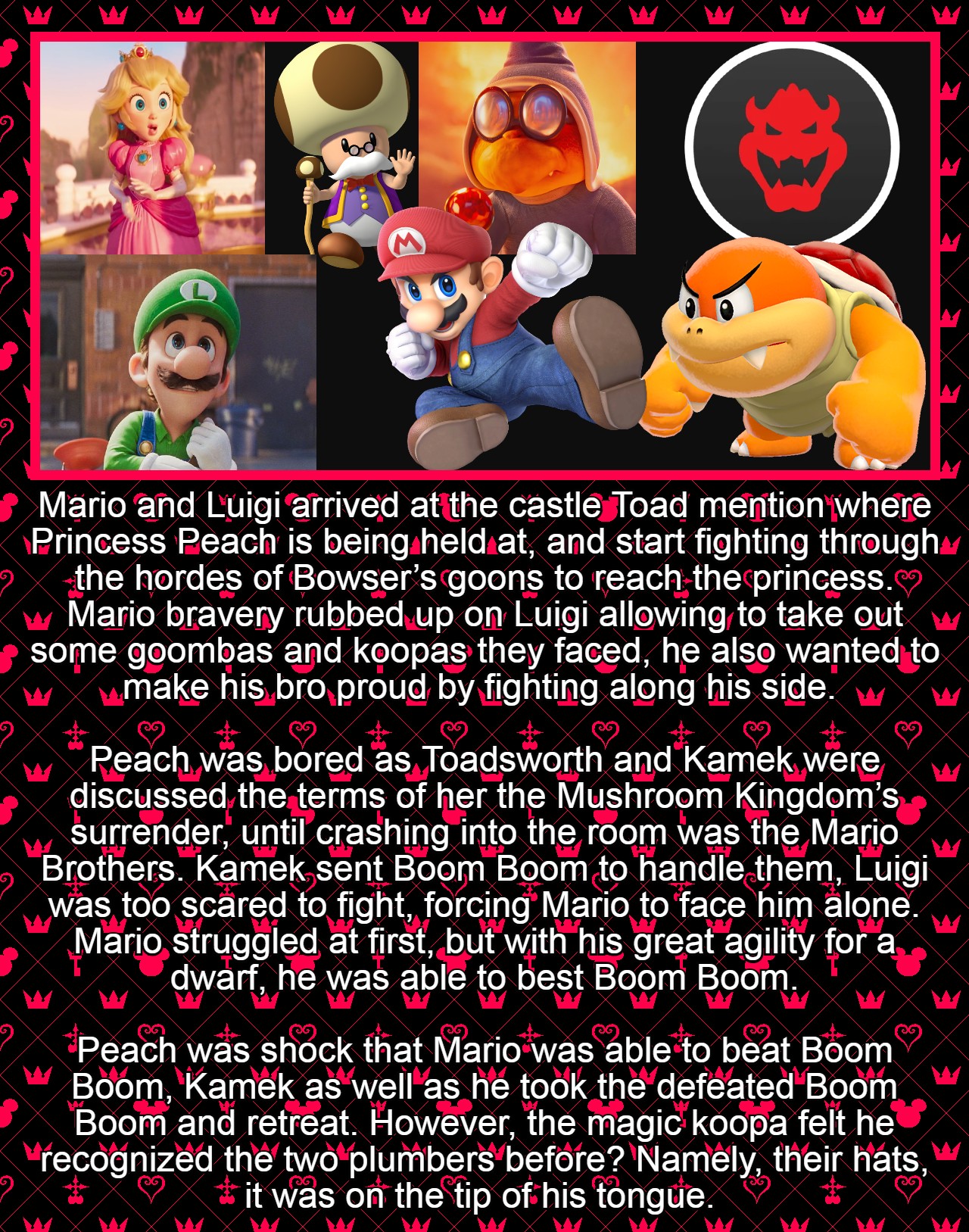 UH Mario Rescuing/Meeting Princess Peach by sonicdudes2000 on DeviantArt