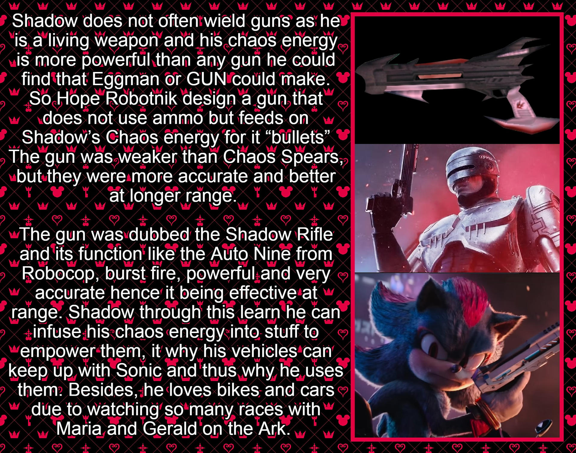 Aesthetic Shadow Rifle UH Shadow's Gun/ Shadow Rifle by sonicdudes2000 on DeviantArt