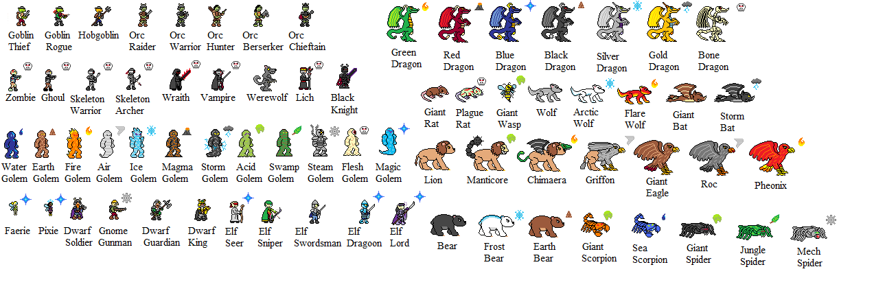RPG - Creatures by TomQuoVadis on DeviantArt