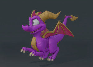 Spyro Run Cycle (GIF Animation)