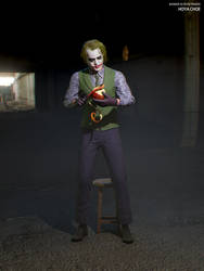Joker blender 3D eevee