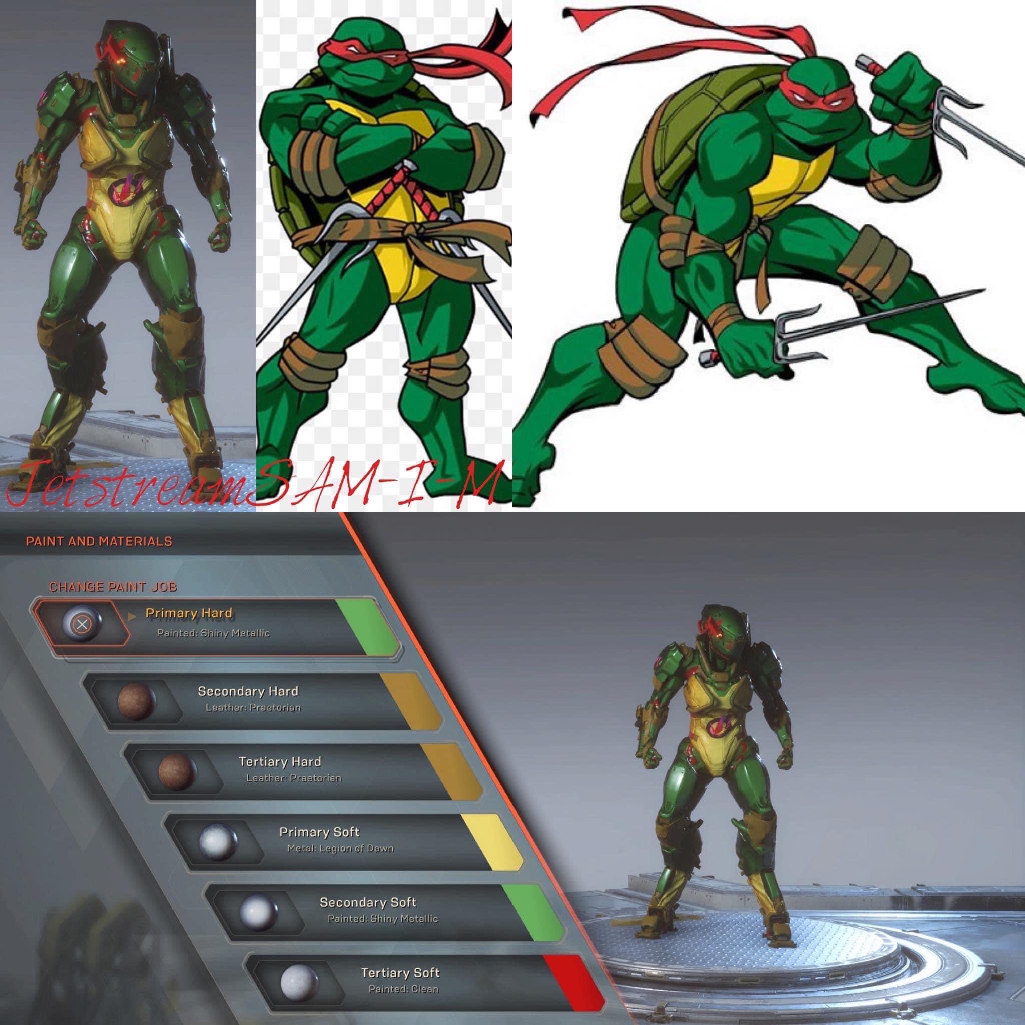 Rotmnt Raph 3 Model ANTHEM GAME - TMNT RAPH 3 by JetstreamSAMIM on DeviantArt