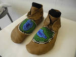 Beaded Moccasins by IBRich