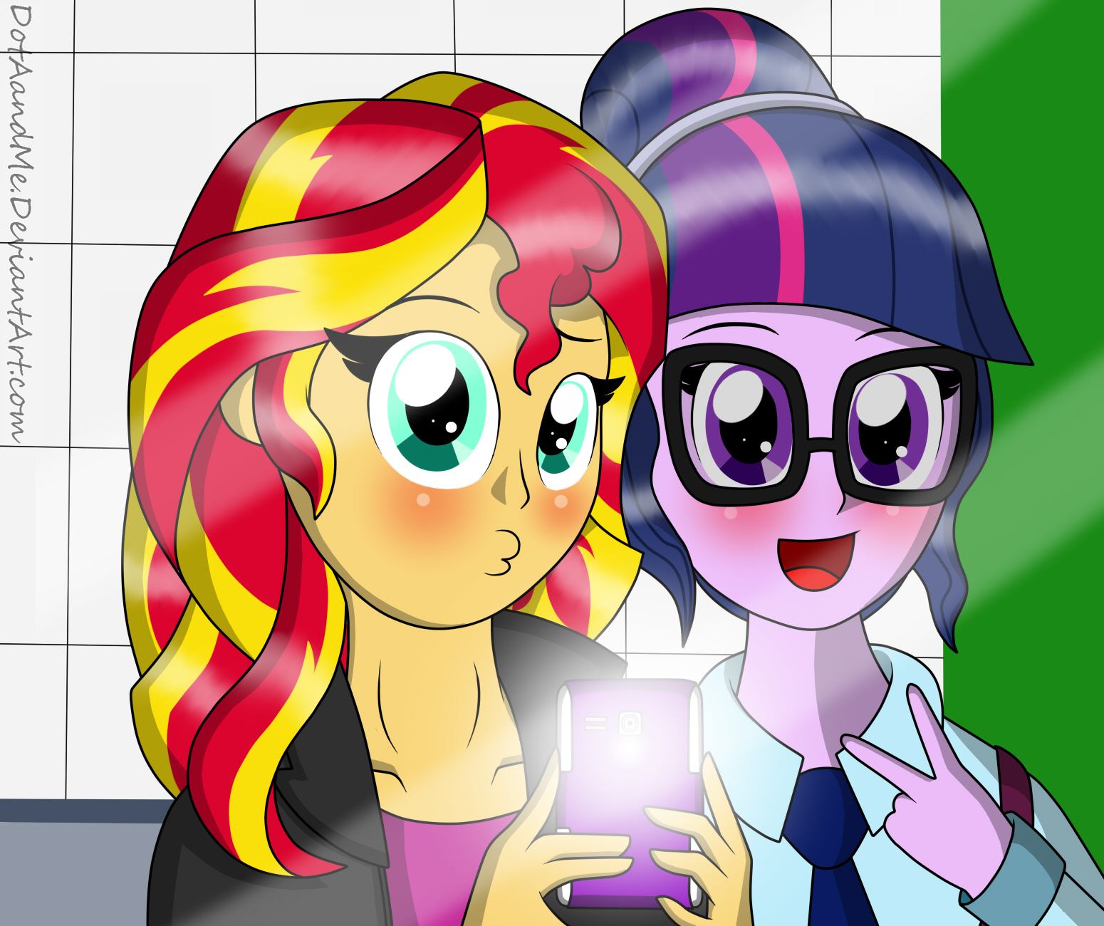 :.Sunset Sparkle's Selfie:.