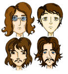 The Beatles by AuntyRichie