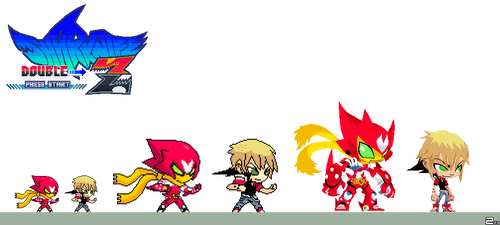 Sharknife Double Z Sprites