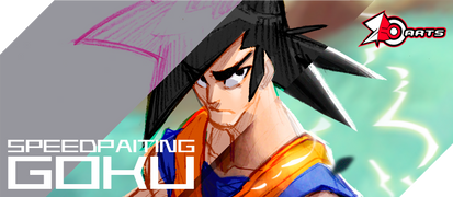 Goku Speed Paiting