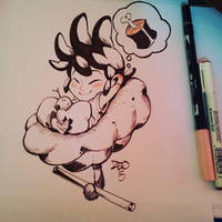 Inktober #1 Goku